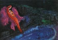 Chagall, Marc - Bridges over the Seine